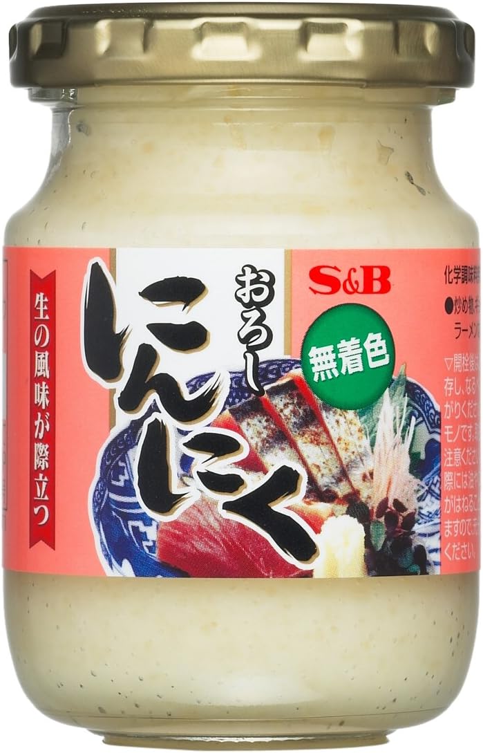 S&B ビン入りおろし生にんにく 80g