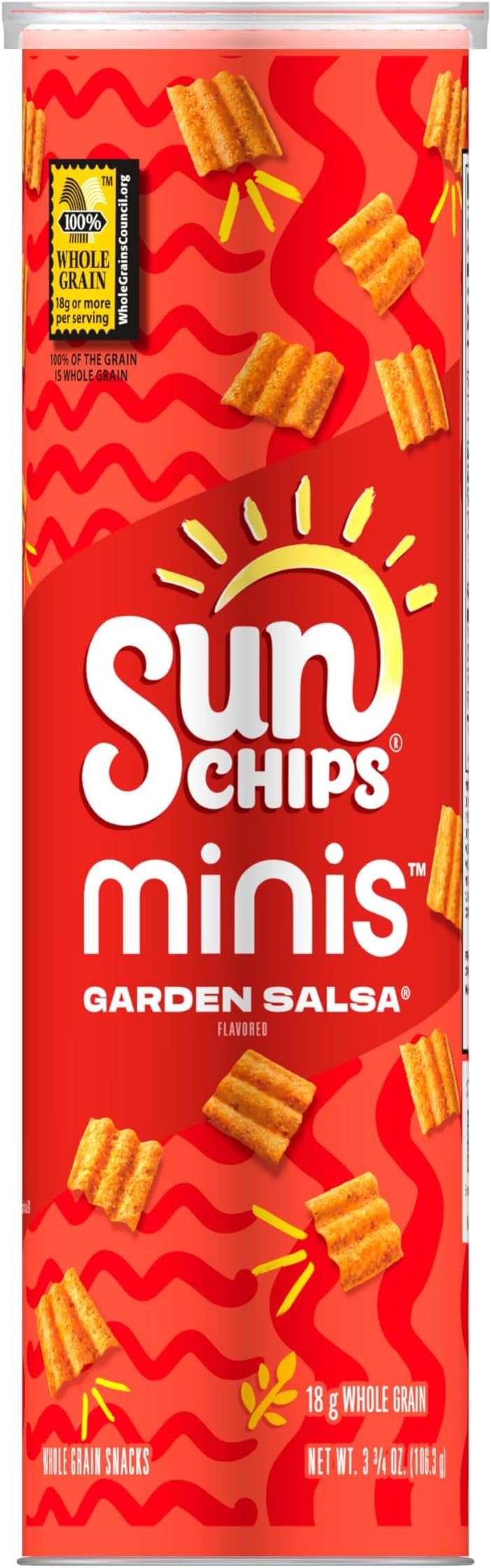 Minis Sunchip Canister Garden Salsa
