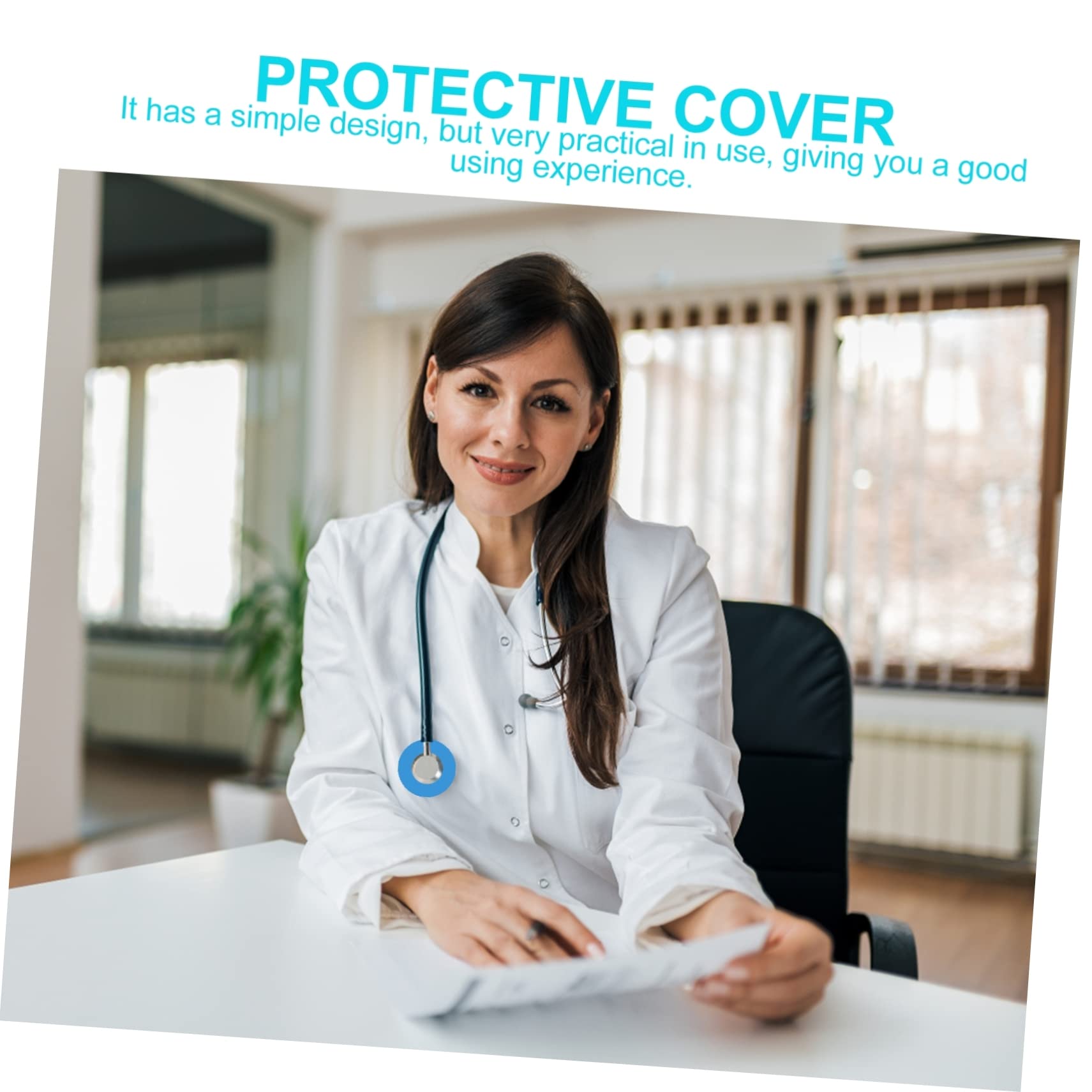 Ciieeo 10pcs Non- Non- Non-Medical Stethoscope Covers Non- Non- Non-Medical Stethoscope Case for Diaphragms