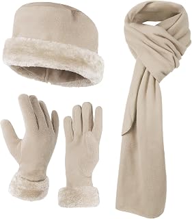 Pieces Matching Gloves Woman Colors