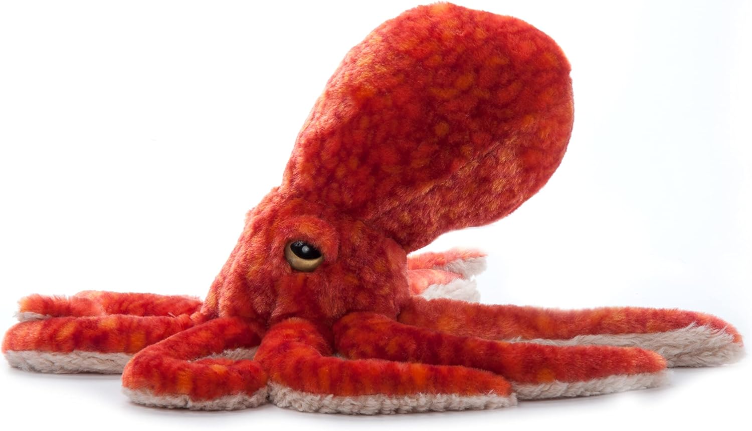 The Petting Zoo Pacific Red Octopus Stuffed Animal Plushie, Gifts for Kids, Wild Onez Sealife Animals, Octopus Plush Toy 14 inches - Image 3
