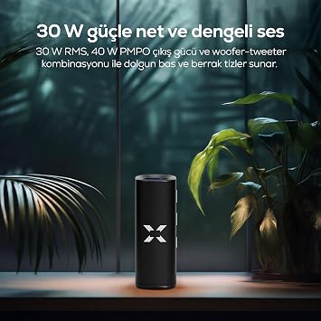 Xenon Smart Obli 4 Bluetooth Hoparlör | 30W RMS Işıklı 4000 mAh TWS IPX4 BT 5.3 X6705