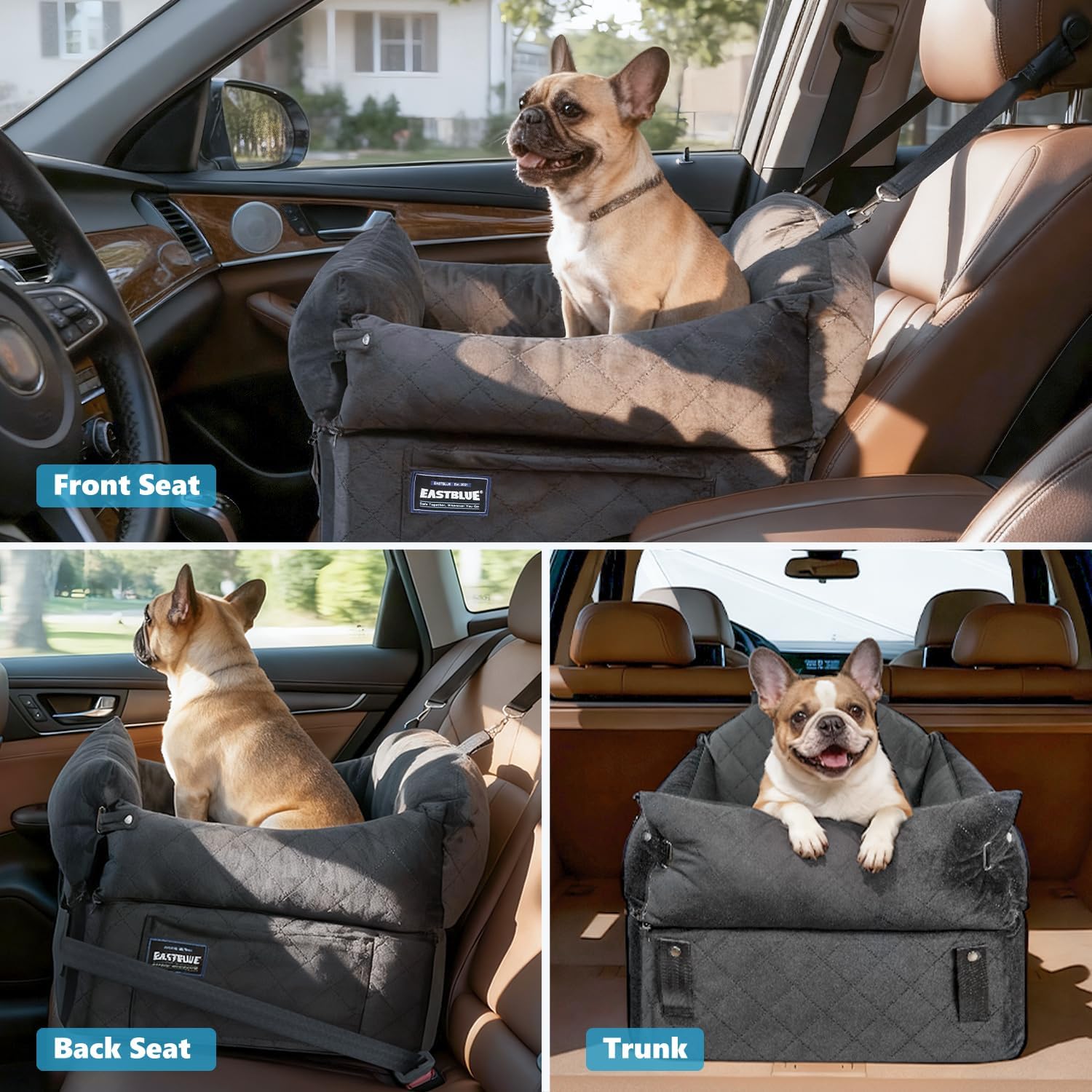 Transform Car Rides: Review of the EASTBLUE Dog Car Seat for Small to Medium Pups