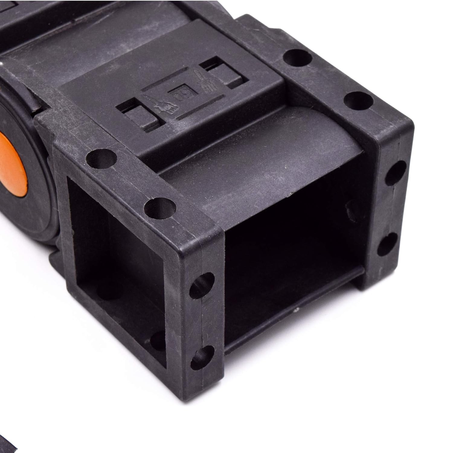 Plastic Drag Chain Cable Carrier Closed Type with End Connectors R75 35 x 50mm L1000mm for Electrical CNC Router Machines - Image 7