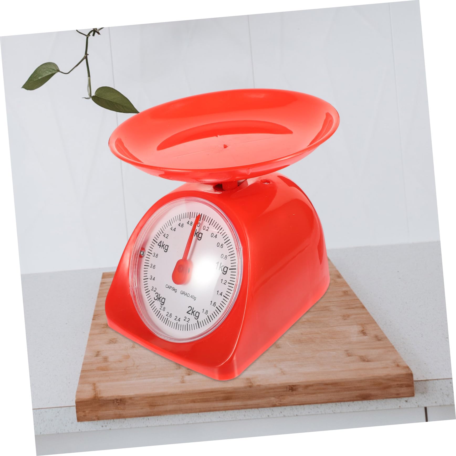 Báscula de Alimentos Multifunción Bandeja, 5kg, Abs | Diseño Creativo, Configuración de Alta Precisión, Lectura Fácil Oscuridad, Antideslizante, Portátil Color Aleatorio