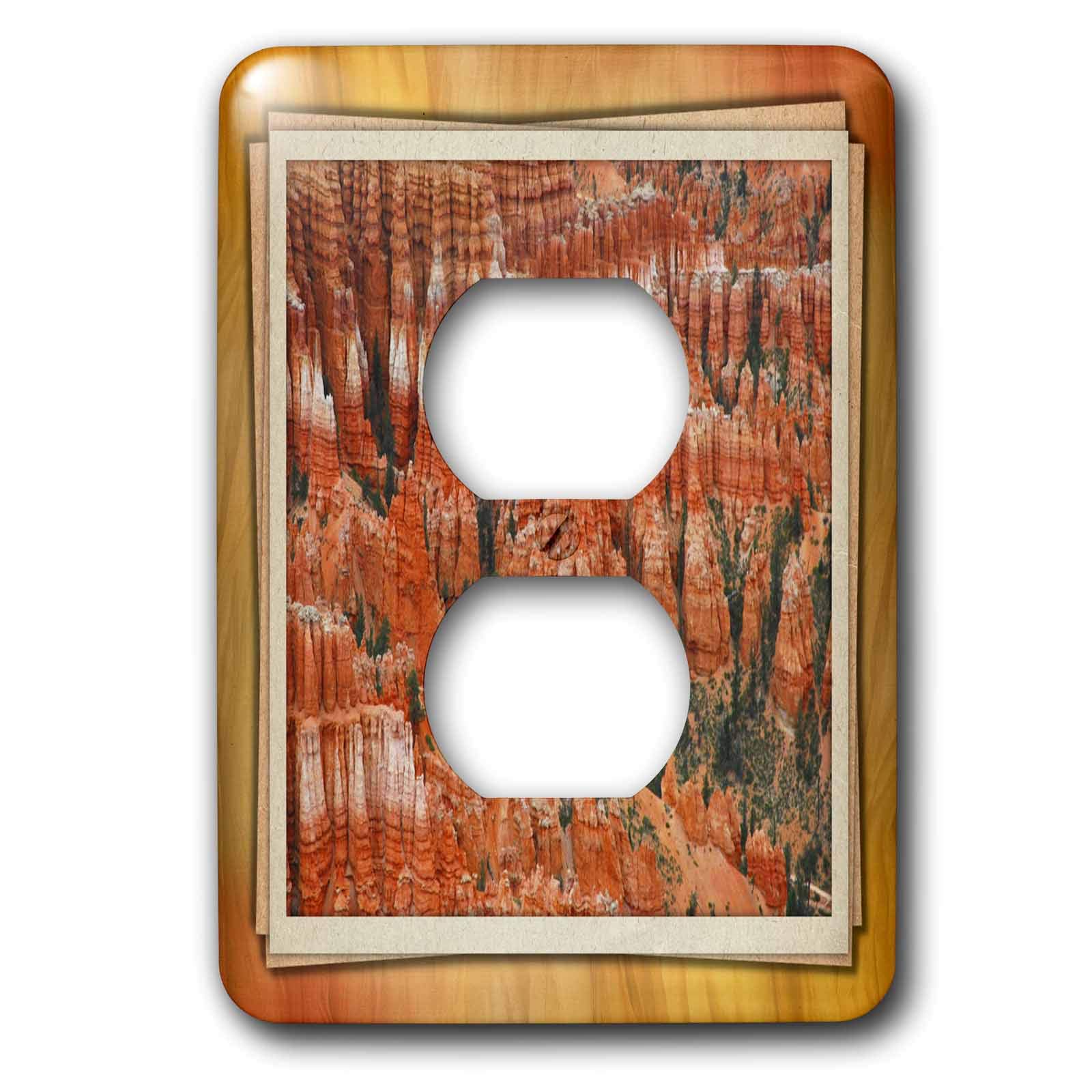 Bryce Canyon 2 prises plaque de finition murale anti rayures