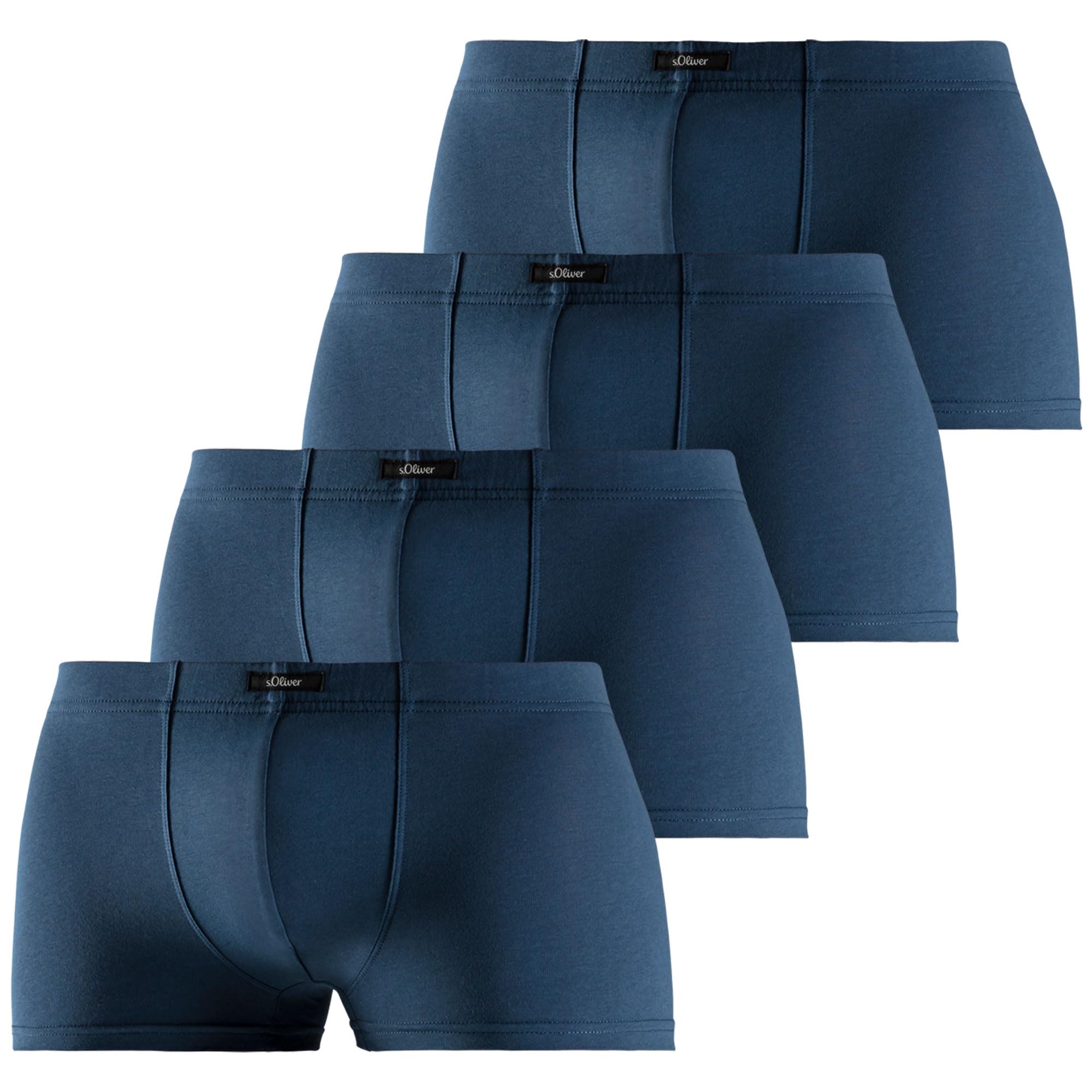 s.Oliver Men's MH-35H_LS Boxer Shorts, 4x marine,