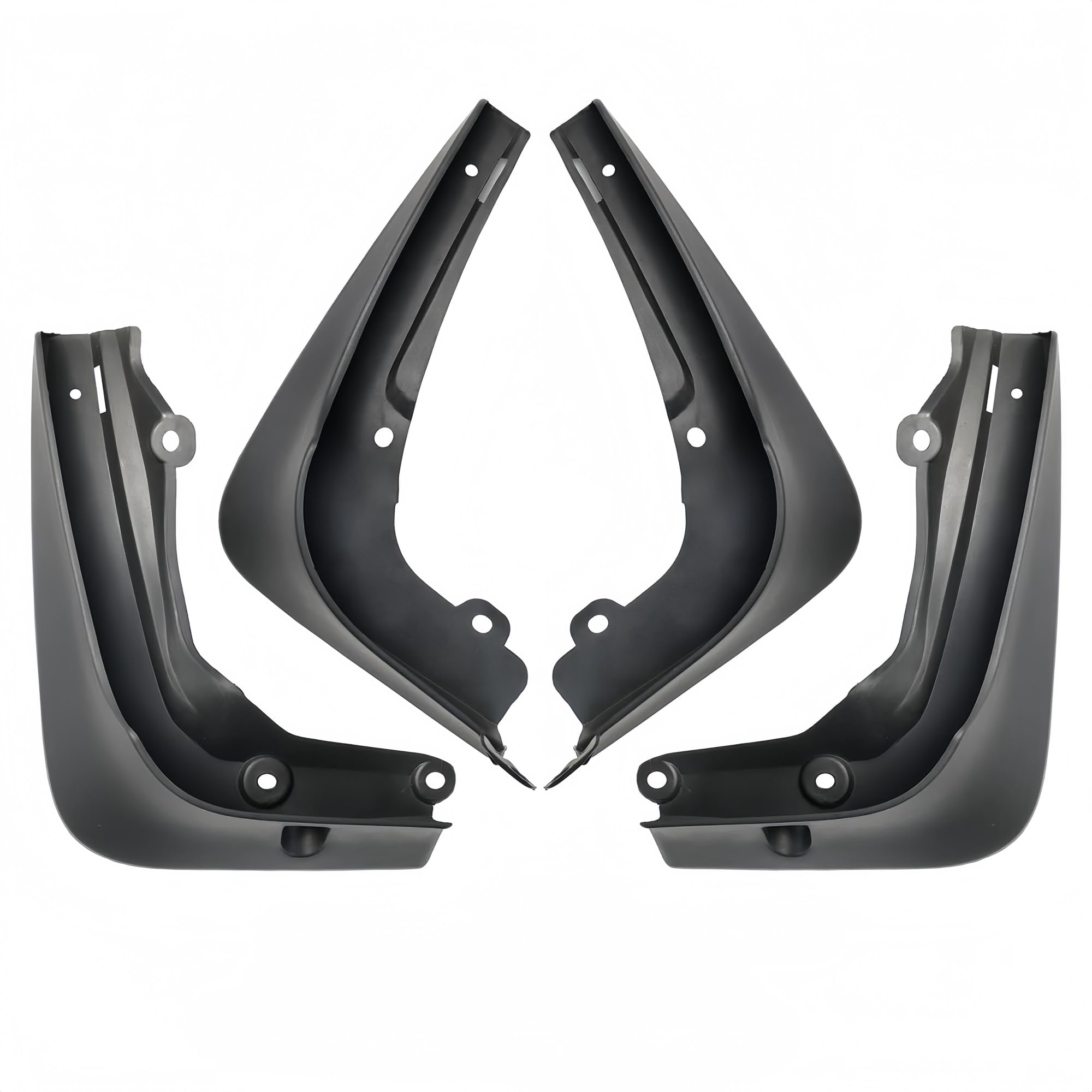 Guardabarros Tesla Model S protector contra salpicaduras a cuadros 7