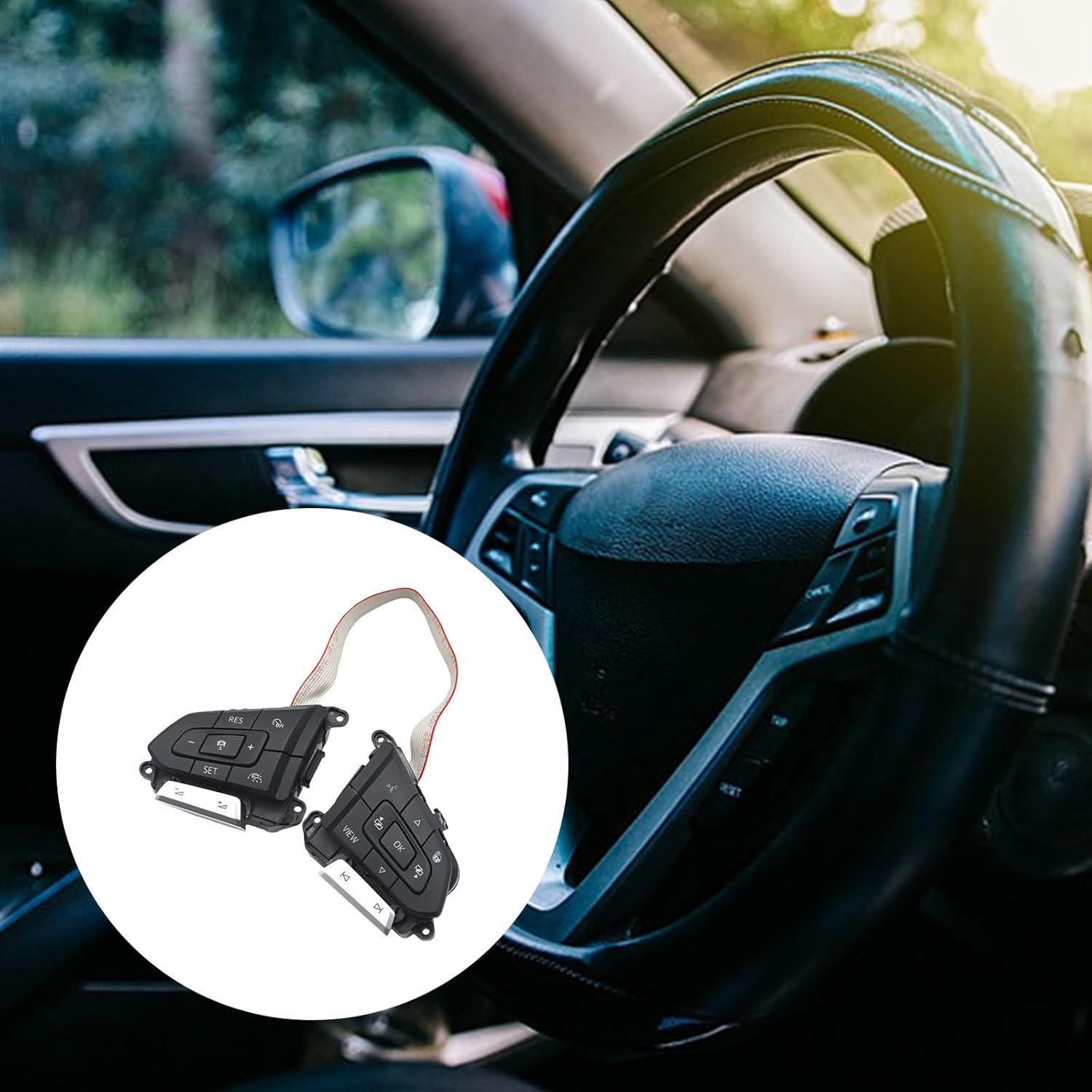 Car Buttons for Select Model Cruises Control Function Switches 30D959442F Easy Installation Buttons