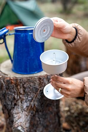 Stansport Aluminum Percolator Replacement Stem and Basket Universal Fit for Camping Coffee Pots Lightweight & Durable Outdoor Coffee Maker Accessory 7.25 Height