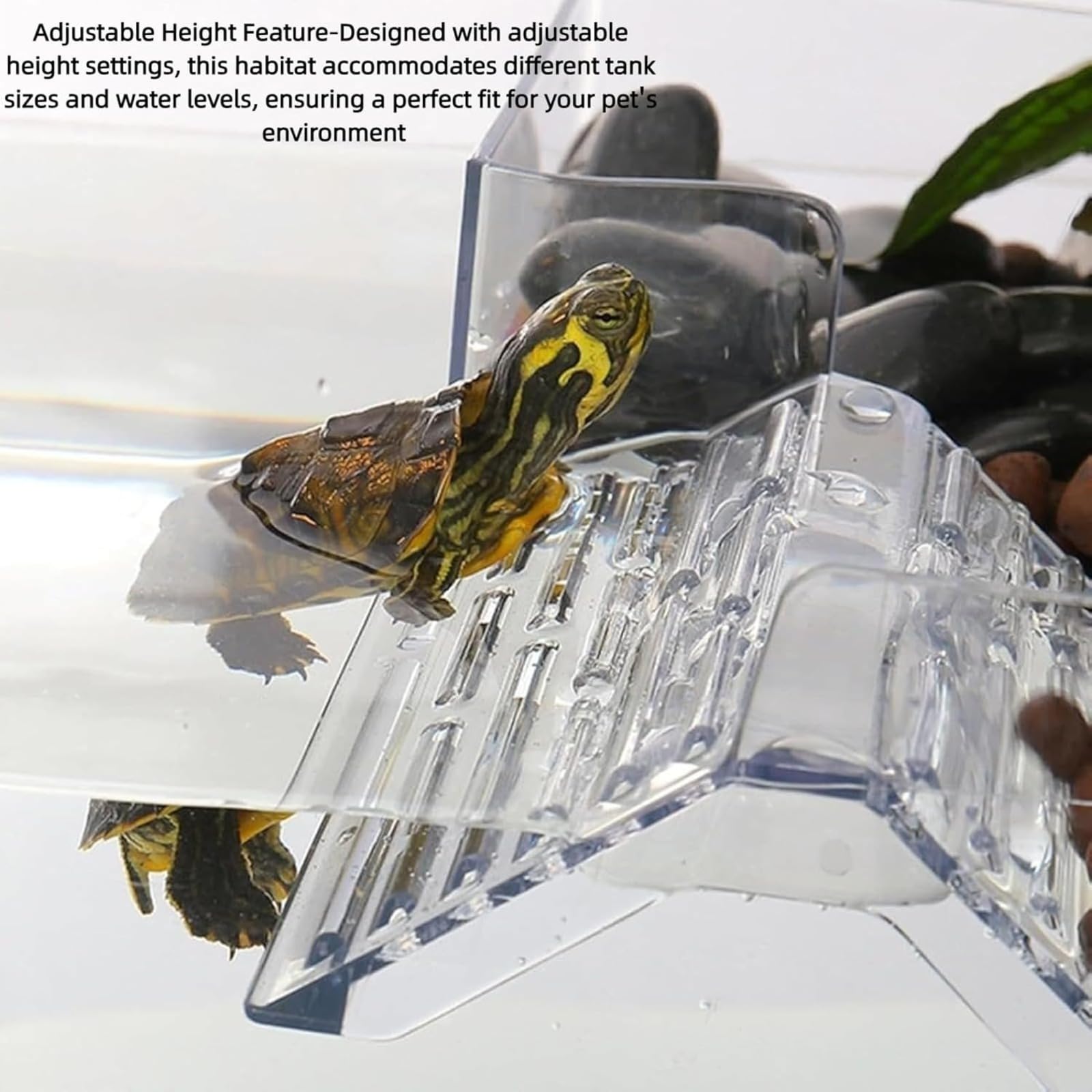 Piattaforme da appendere per tartarughe,Rampa per tartarughe d'acqua, isola galleggiante per tartaruga, accessori per acquario, piattaforme per rettili, accessori per il miglioramento dell'abitazione,