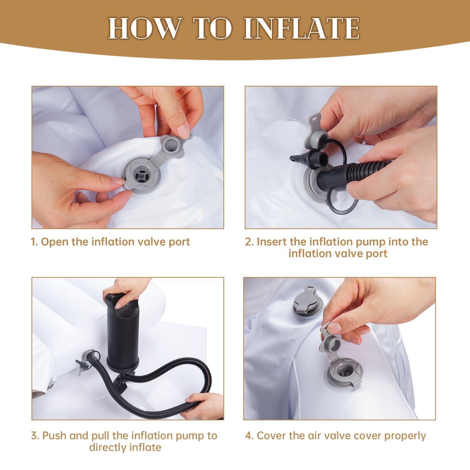 BAOZMINAN Inflatable Toddler Airplane Bed,Toddler Travel Bed,Portable Kids Travel Bed,Toddler Air Mattress,Included Manual Inflatable Pump and Seat Belt(Grey)