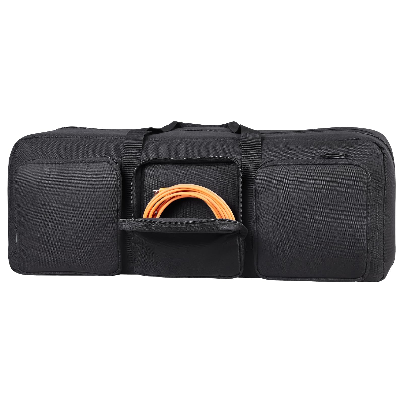 VEVOR Estuche para Telescopio de 762 x 292 x 266 mm, Bolsa para Guardar Telescopios con Hebillas Fijas, Bolsillos Múltiples y Divisor Desmontable, Bolsillo para Contrapeso para Tubo Óptico y Trípode