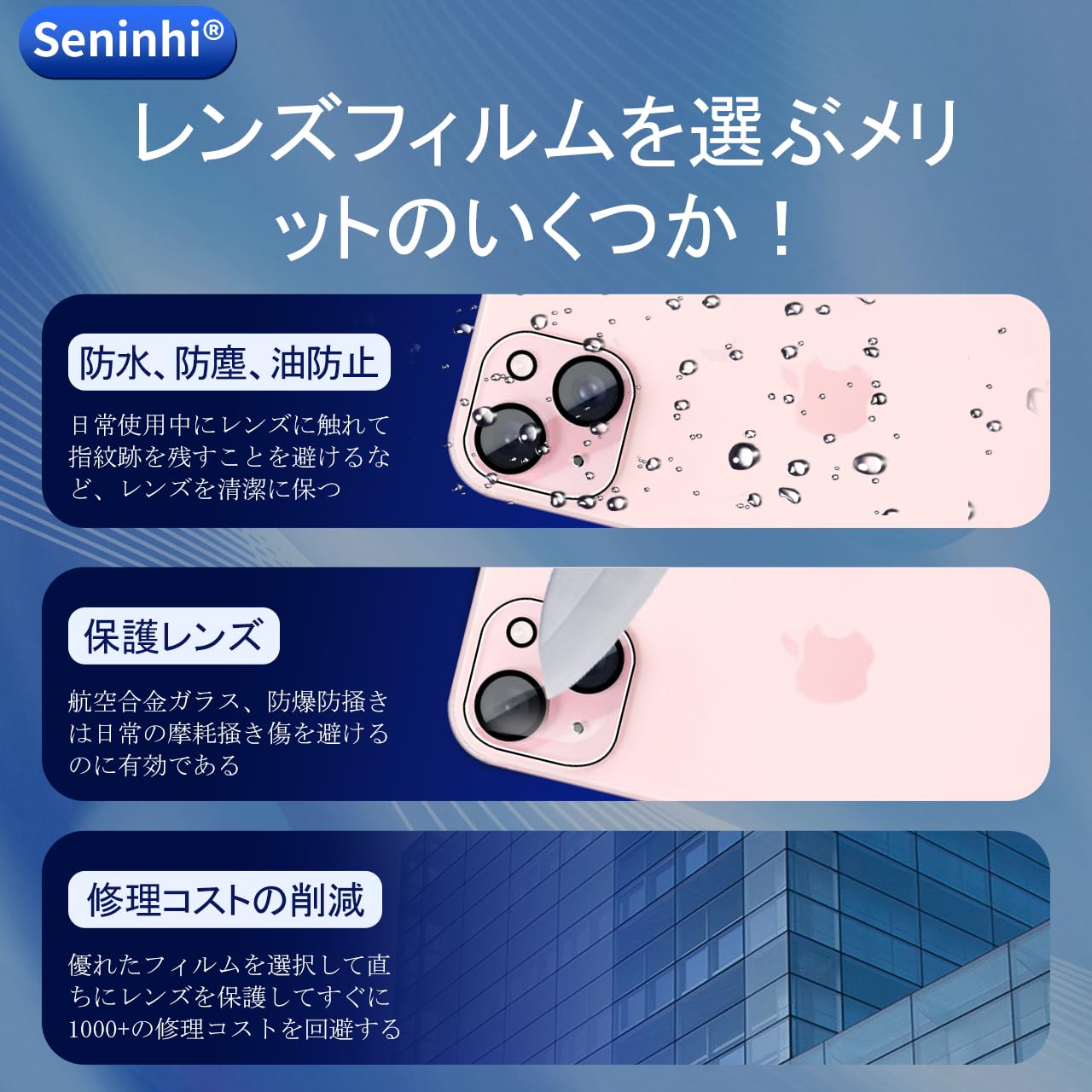Amazon.co.jp: 対応 iPhone15 ガラスフイルム 用の ガイド枠付き 6.1