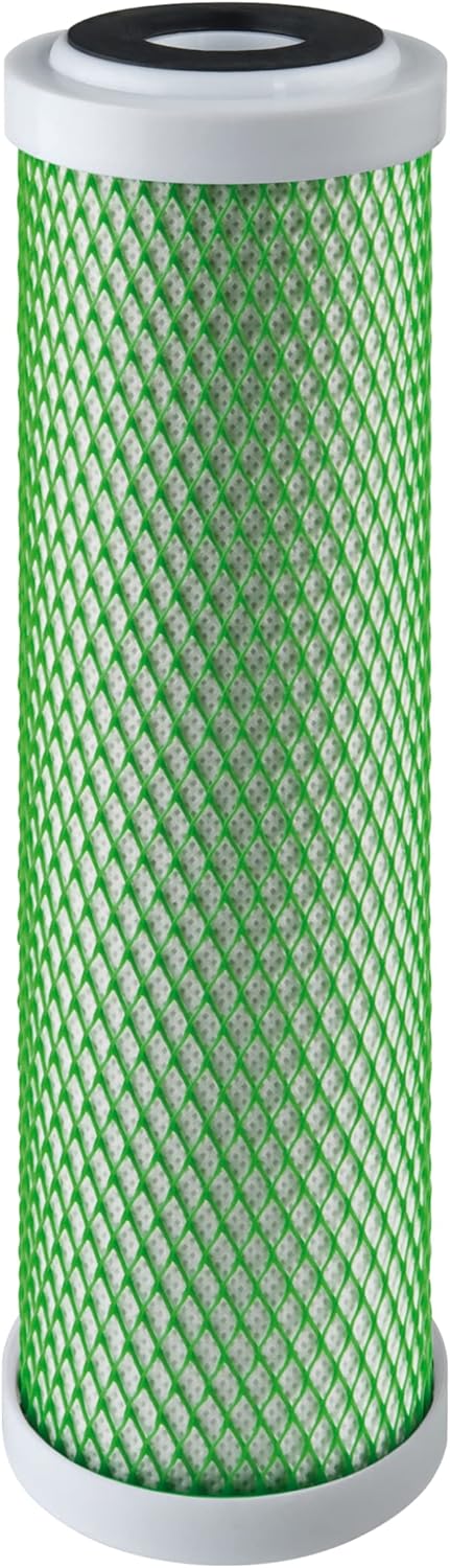Rain Harvesting Multi Action Slim Cartridge, 10" - Replacement Carbon Filter for Removing Sediment, Chlorine, Color and Odor - Suitable for Rain Water Collection.