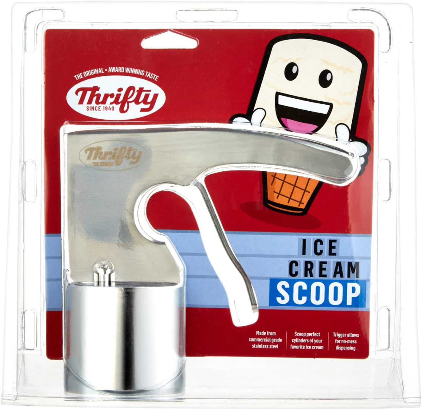 Thrifty Old Time Ice Cream Scoop Scooper Stainless Steel Rite-Aid