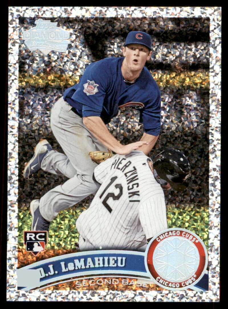 Baseball MLB 2011 Topps Update Diamond Anniversary #US205 D.J. Le Mahieu NM Near Mint RC Rookie Cubs