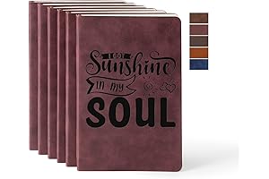 PYD Life Laser Engraver Blanks Leather Notebooks A5