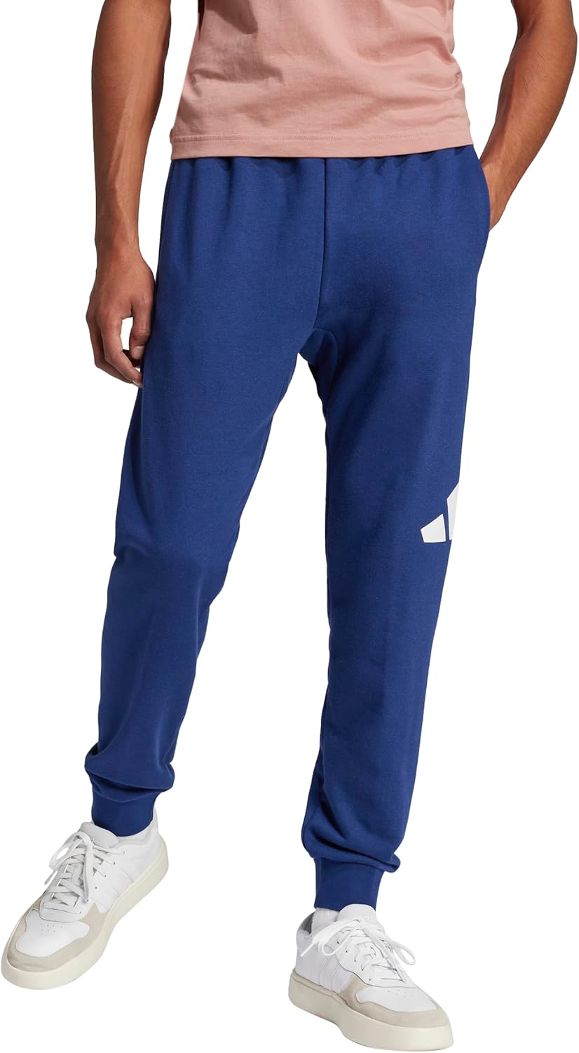 Adidas Mens Essentials Big Logo French Terry Pants - Image 2