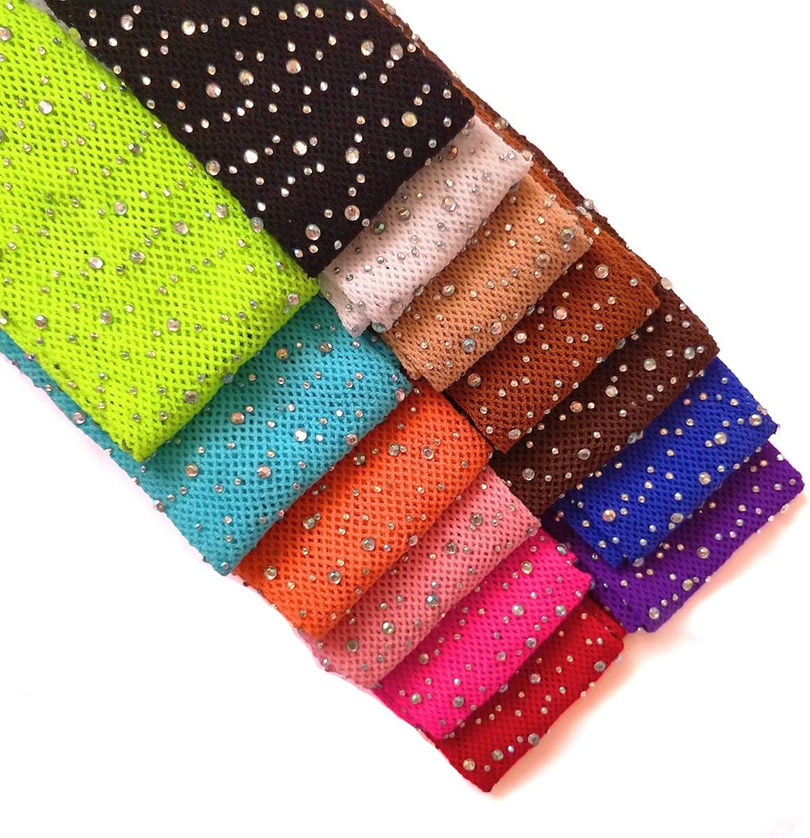 LUCKELF Girls Tights Children's Fishnet Tight 12 Colors Sparkle Rhinestone Hollow Out Pantyhose (Black, 6-16): Clothing, Shoes & Jewelry