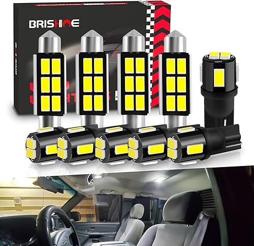 578 211-2 Festoon 41MM 194 168 2825 T10 175 Combo de bombillas LED blancas superbrillantes 5630 Chipset bombillas LED para interior de camión