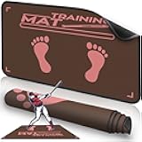 2F22E Baseball Hitting Mat,Indoor/Outdoor Portable Batting Cage Mat,35.4 * 23.6 Inch Baseball and Softball Batter Stance Training Mat for Kids to Improve Posture