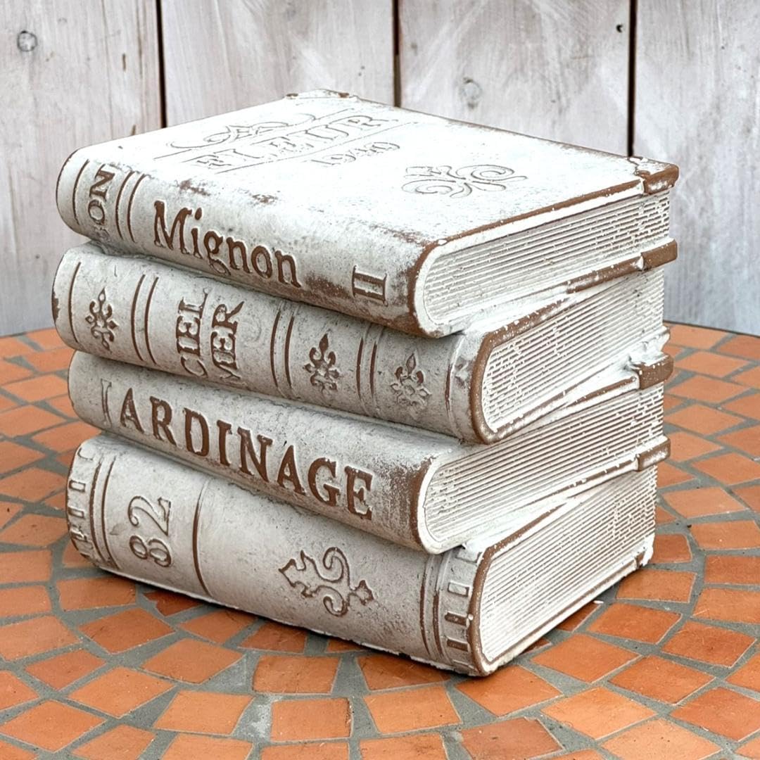 ブック 本 オブジェ 置物 花台 スタンド ガーデニング インテリア 雑貨 Amazon.co.jp: ブック 本 オブジェ 置物 花台 スタンド ガーデニング