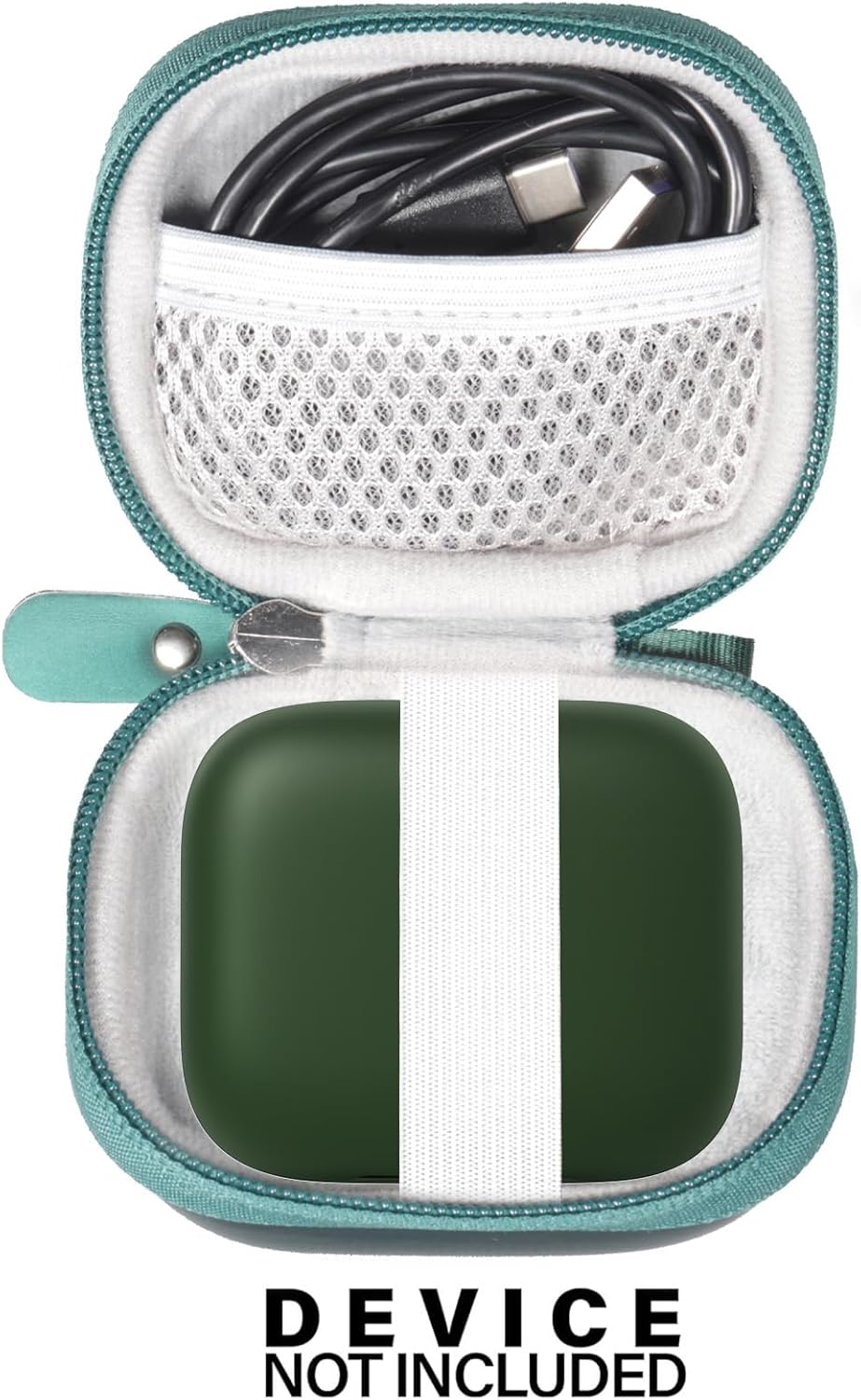 CaseSack Case for Soundcore P50i, P40i, P30i, P20i by Anker (Green) - Image 3