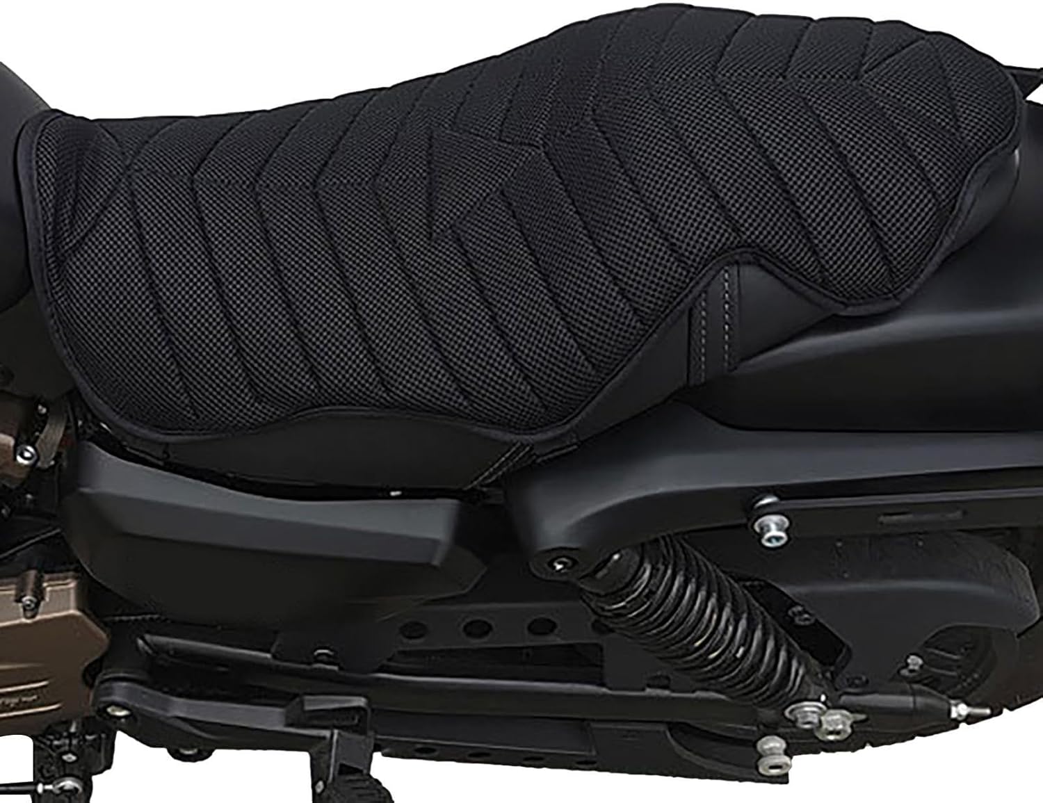 Generic Motorcycle Air Seat Cushion - Cooling, Shock Absorption, Honeycomb Design, Non-Slip, Universal Fit for Motorcycle Seat Covers