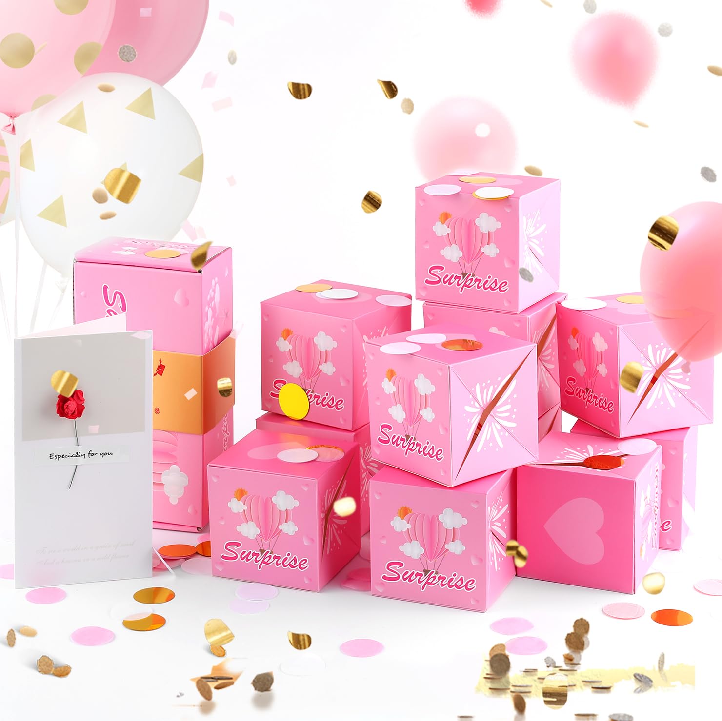 Boîte cadeau d'argent, boîte cadeau surprise, boîte cadeau surprise pour l' argent, boîte cadeau Bombmiss, boîte cadeau surprise pliable et explosive, boîtes cadeaux mystère (vert Boîte cadeau d'argent, boîte cadeau surprise, boîte cadeau surprise pour l' argent, boîte cadeau Bombmiss, boîte cadeau surprise pliable et explosive, boîtes cadeaux mystère (vert