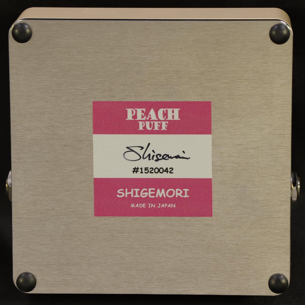 美品 SHIGEMORI STONE FUZZ PEACH PUFF Shigemori / PEACH PUFF ファズ シゲモリ | イシバシ楽器