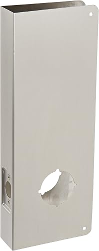 Don-Jo 14-CW 22 Gauge Stainless Steel Classic Wrap-Around Plate, Satin Stainless Steel Finish, 5'' Width x 14'' Height, for Simplex 1000 Series and Alarm Lock 3000 Series