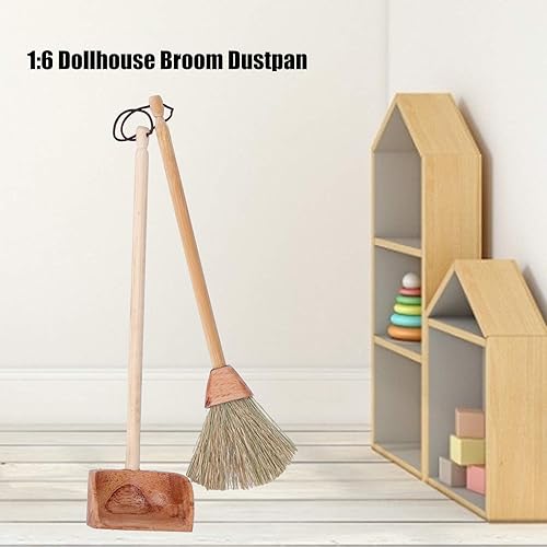 Miniatura 4 de Mini cosas que realmente funcionan, recogedor de escoba en miniatura
