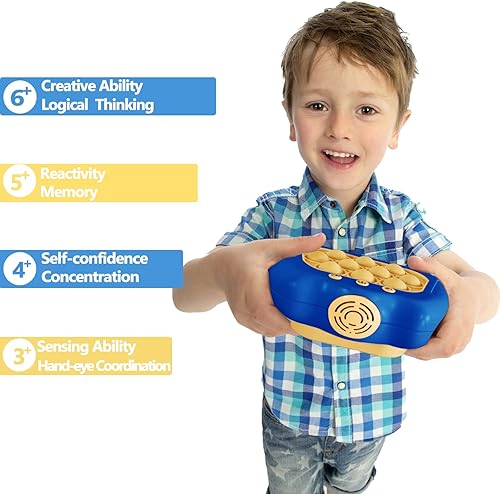 Miniatura 2 de Pop The Target! Máquina de juego de mano de empuje de velocidad un divertido juego multijugador para la familia. Juguete sensorial Fidget Juguetes