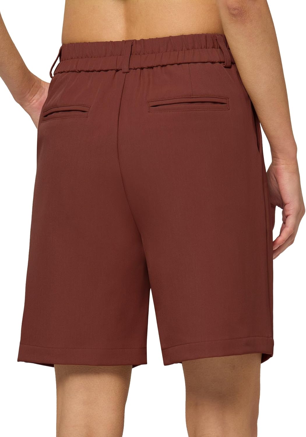 Willit Women's Shorts Wide Leg Dress Casual Work Summer Pleated Shorts High Waisted with Pockets 7" 10" - Image 3