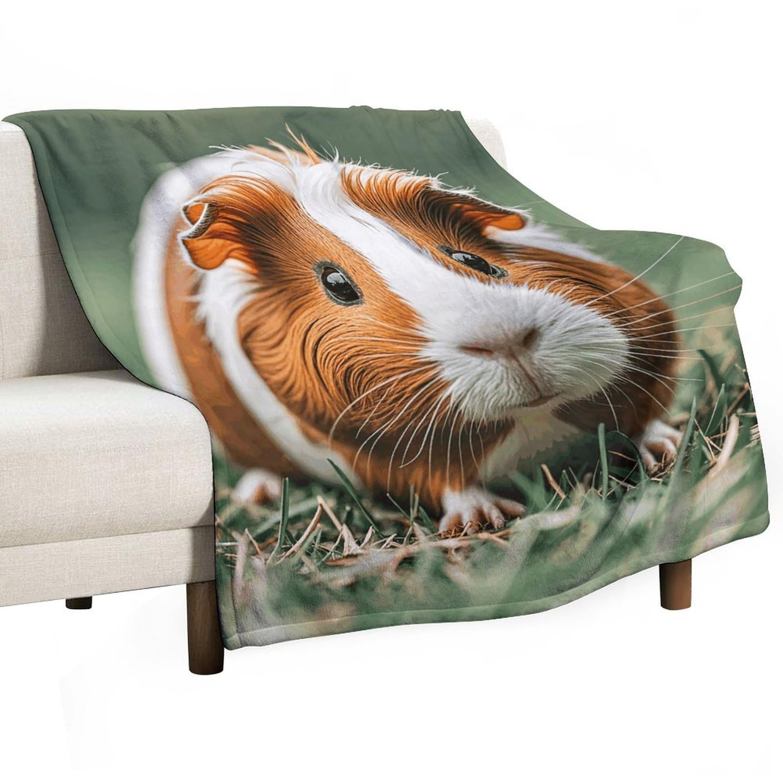 Couverture en flanelle douce jeté de canapé grand lit plaid voyage 177x203cm