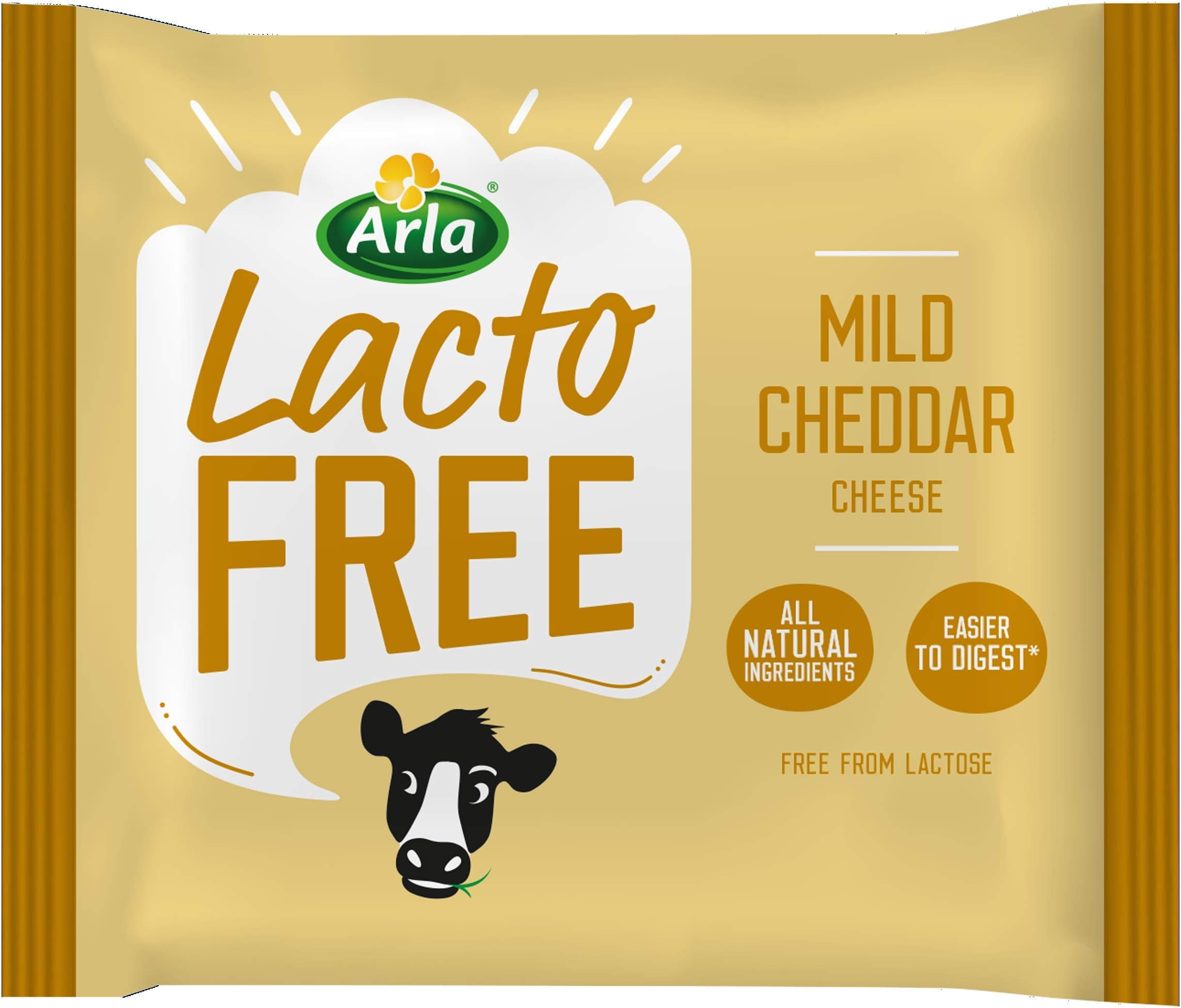 Arla Lactofree Mature Cheddar Cheese, Mild, 200g