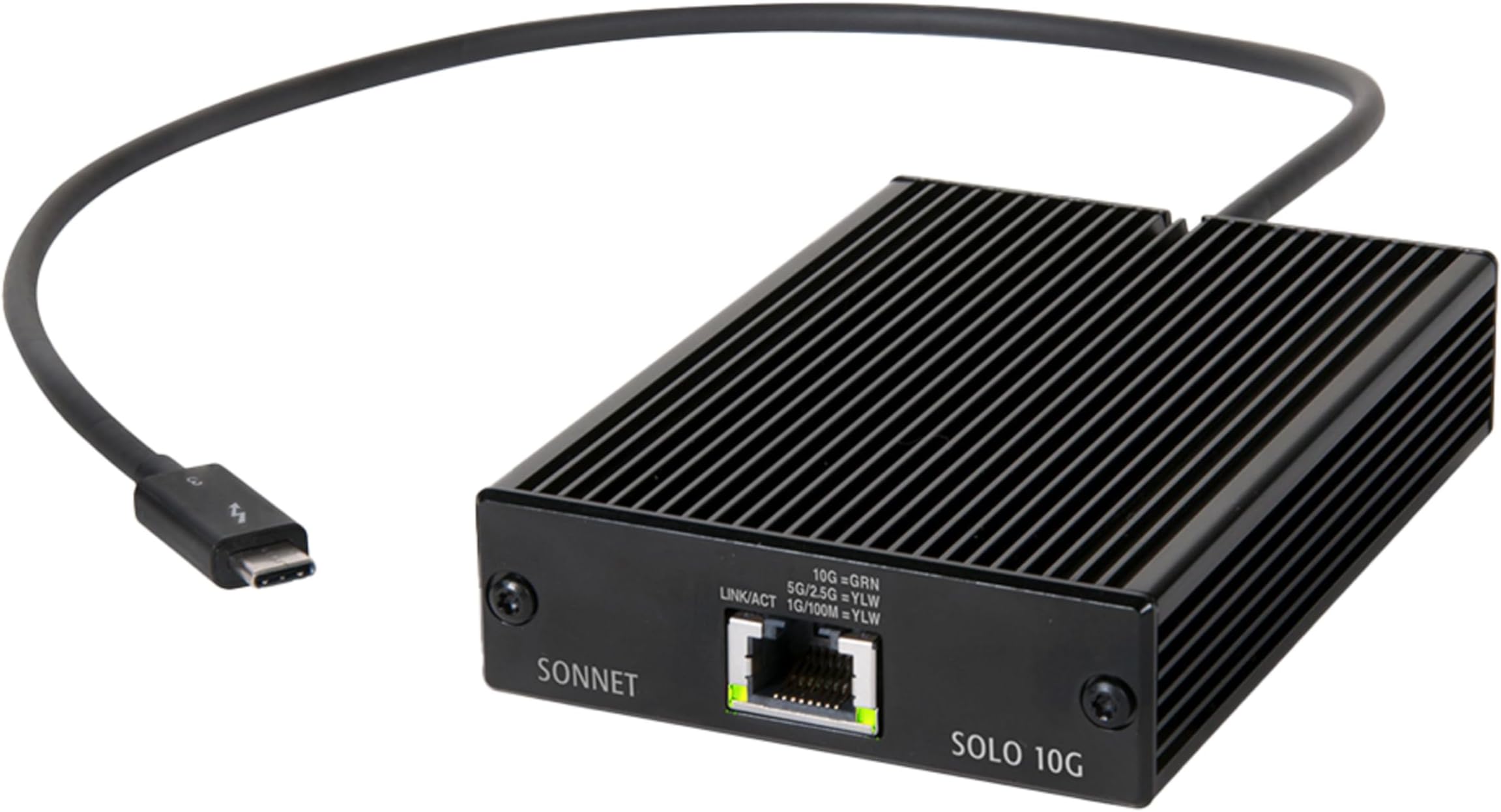 Sonnet Solo 10G Thunderbolt 3 to 10Gb Base-T Ethernet Adapter - Adapter
