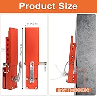 Vista 2 de New Siding Tool, Adjustable Siding Tools for 5/16-Inch Fiber Cement Siding, Siding Mounting Kit, Mounting Bracket Gauges Siding Tools