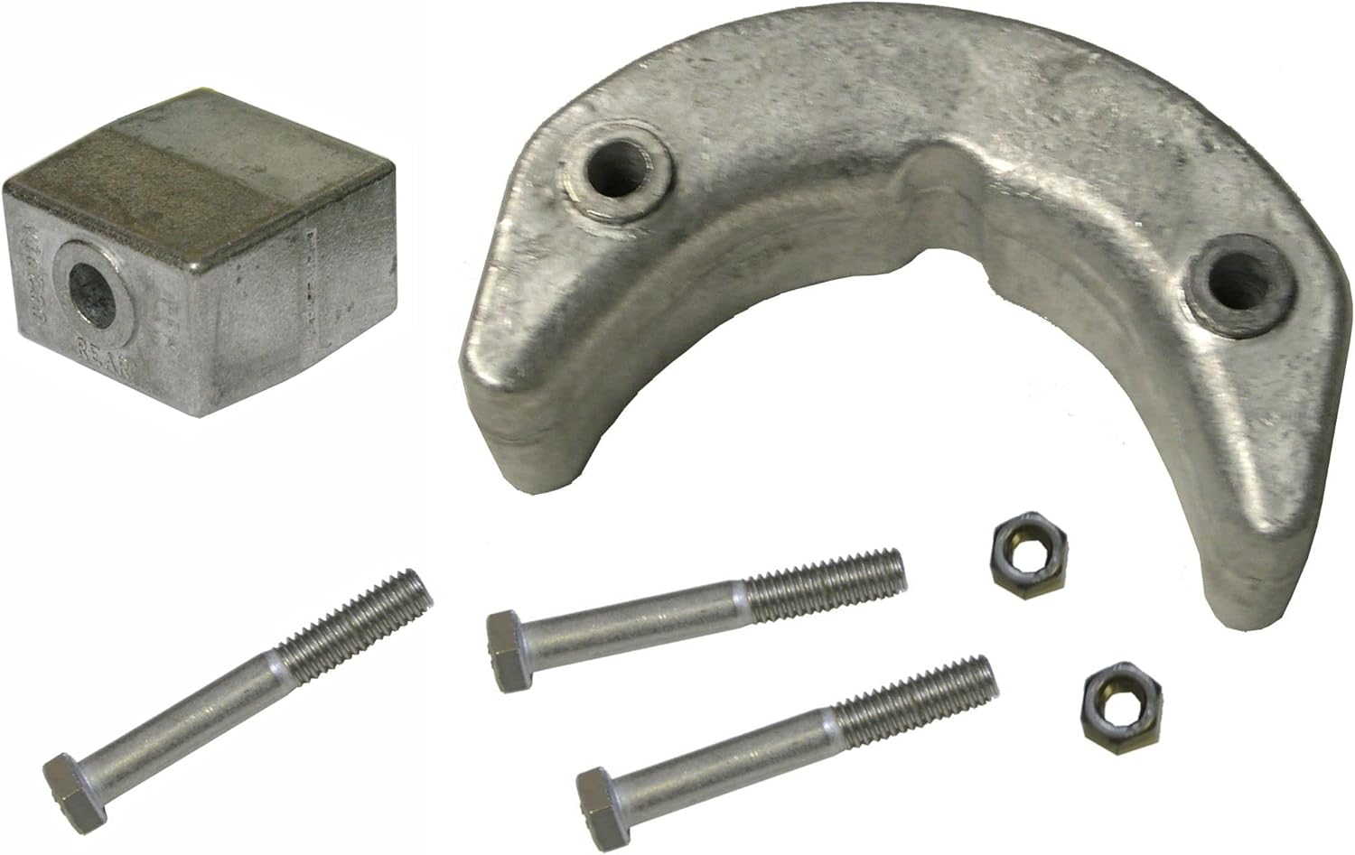 Aluminum Anode Kit Fits Johnson Evinrude 50-75 HP (1991-1995) Replaces Martyr CMOMC5075KITA, Johnson Evinrude 392461