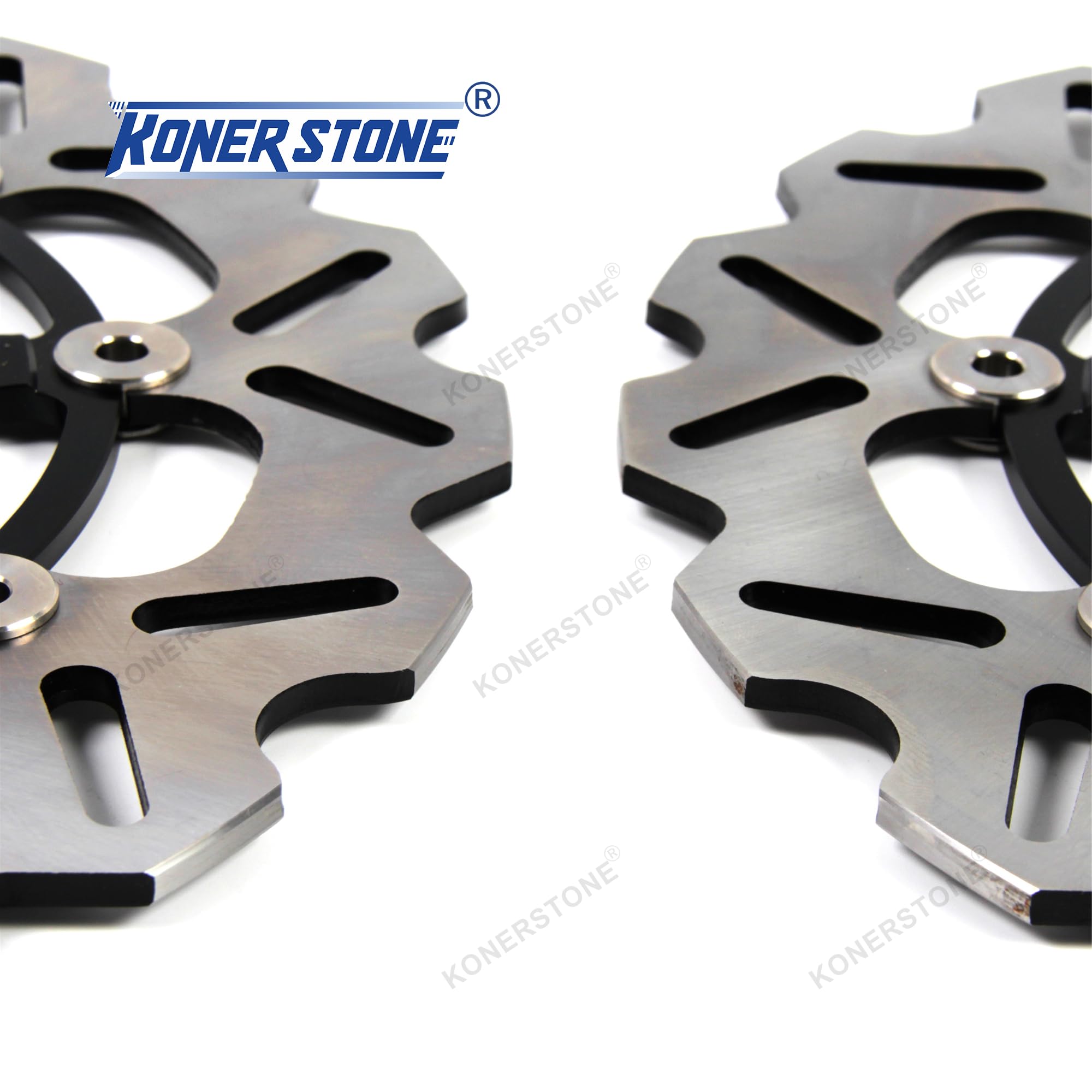 Dischi freno anteriori per Suzuki GSXR 750 2008-2018 accessori disco disco ricambi moto GSXR750 GSX R GSX-R 750 GSX-R750 600 1000 nero 2009 2010 2011 2012 2013 2013