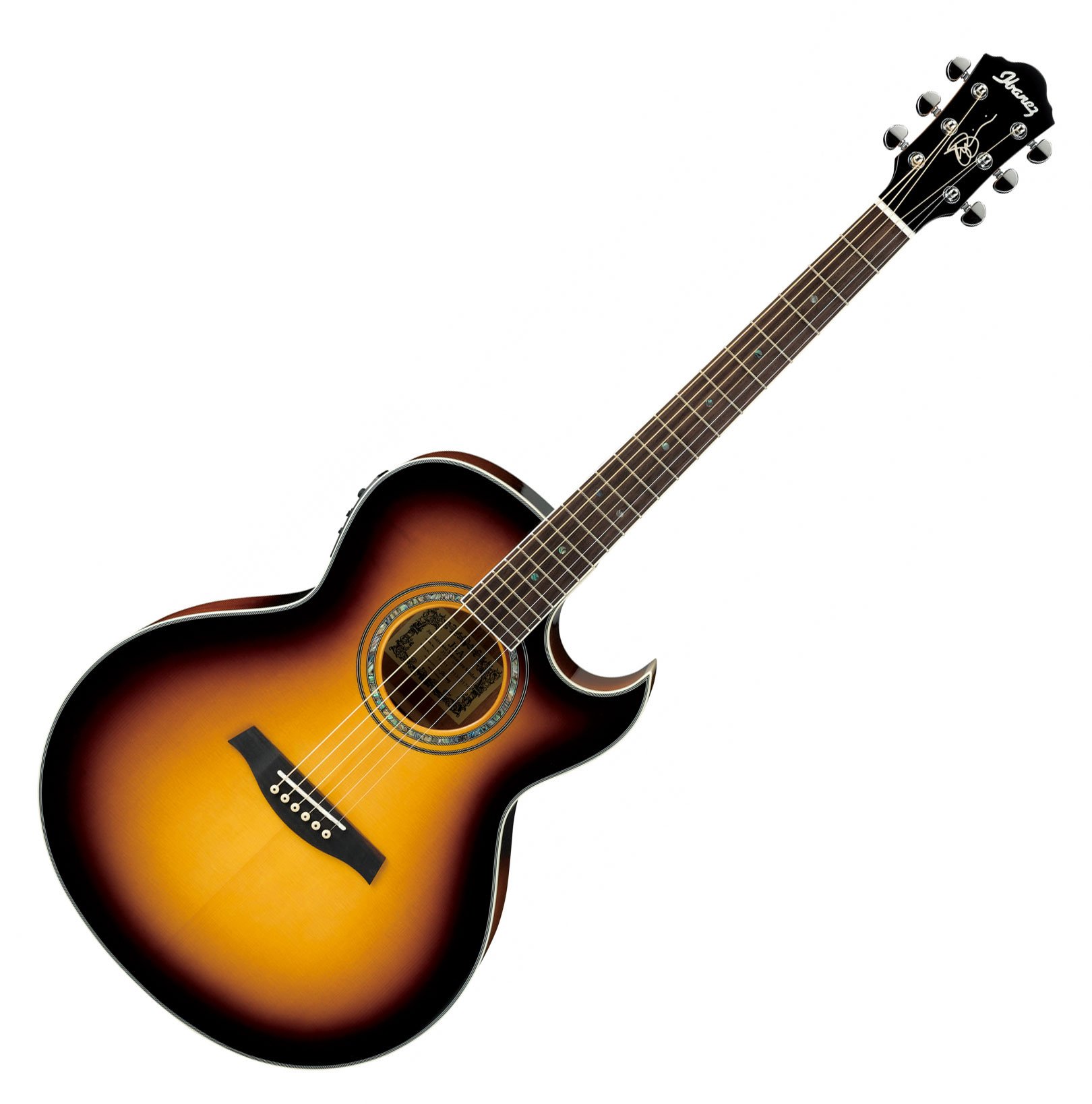 Ibanez JSA5VB Joe Satriani Signature Acoustic-Electric Vintage Burst