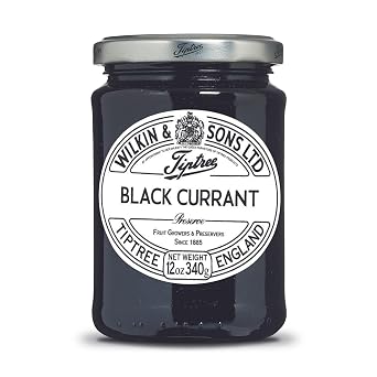 Tiptree Black Currant Preserve, 12 oz Jar (Pack of 1)
