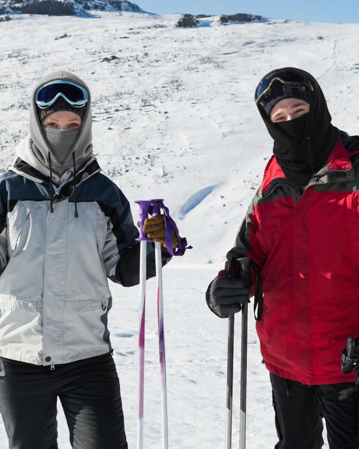 6 Pack Winter Fleece Balaclava Ski Mask for Men Women Heavyweight Balaclava Face and Neck Mask for Cold Weather - Image 6