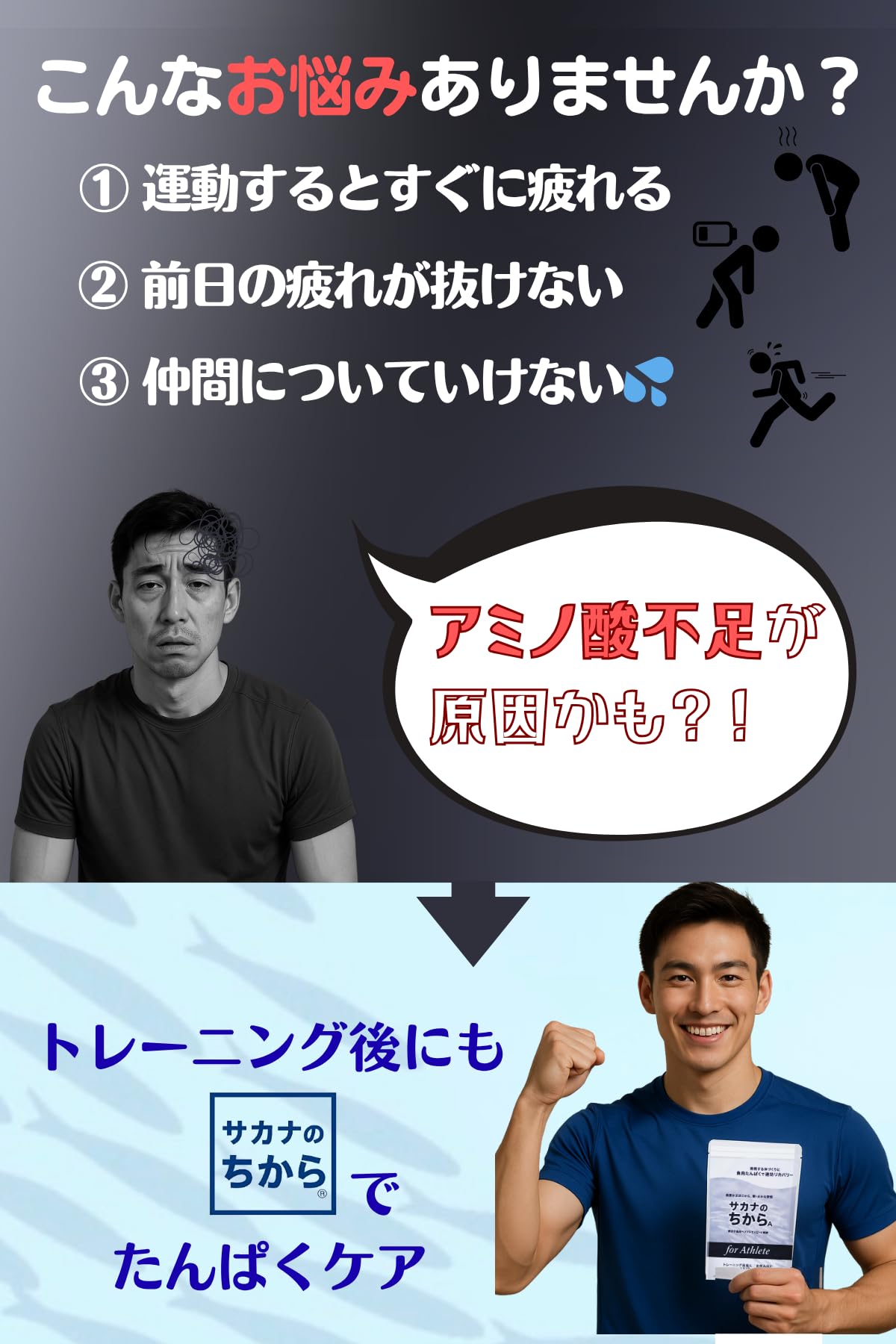 Amazon.co.jp: サカナのちからA for アスリート : 食品・飲料・お酒