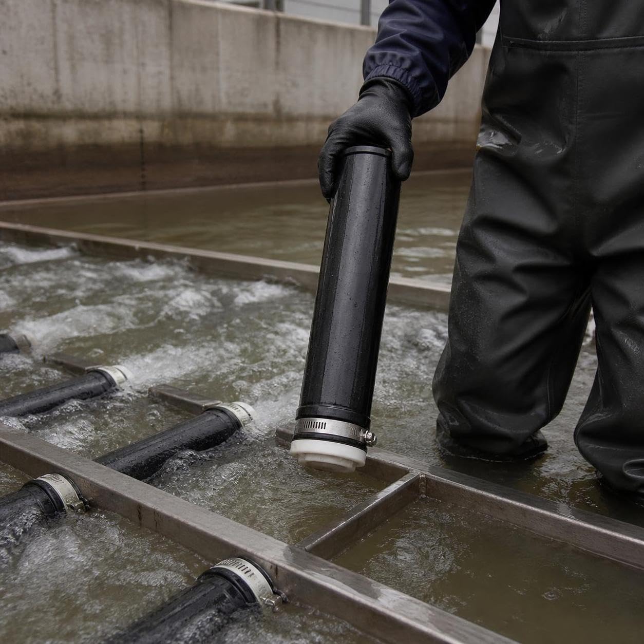Tubo Aireador para Aguas Residuales