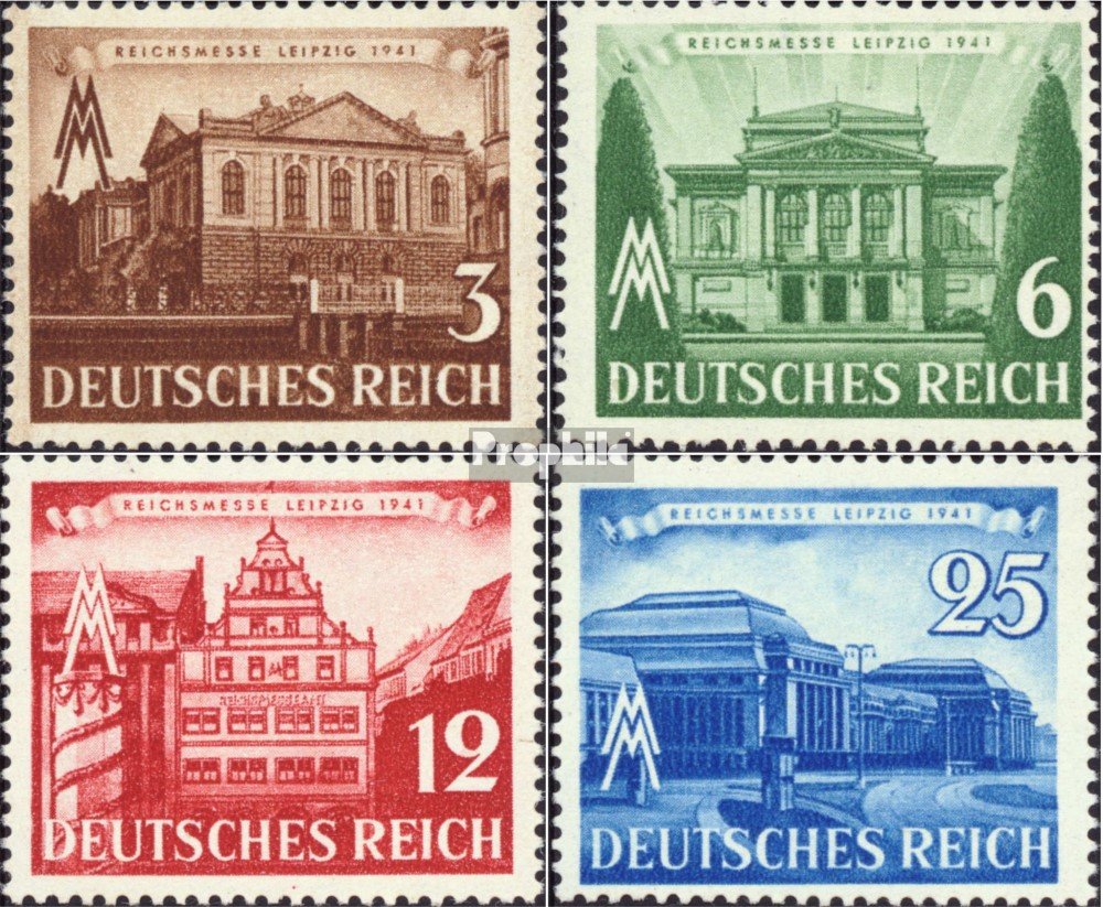 Prophila Collection – Francobollo Tedesco Empire 764 MNH ** – Fiera Di Primavera Di Lipsia 1941 - 3
