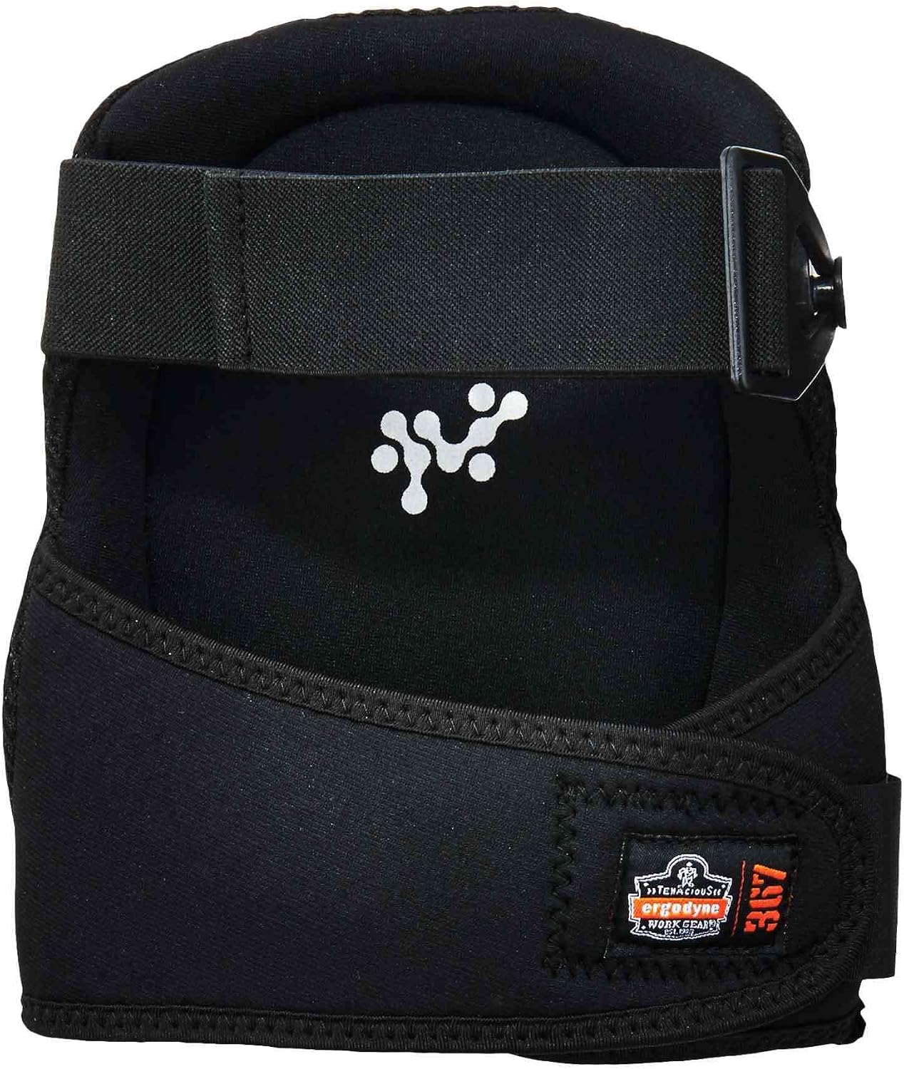 Onе-Dау Sаlе: Uр tо 50% оƒƒ Ergodyne ProFlex 367 Professional Knee Pads, Protective Round Cap, Lightweight Gel Padded Technology, Adjustable Straps, Black