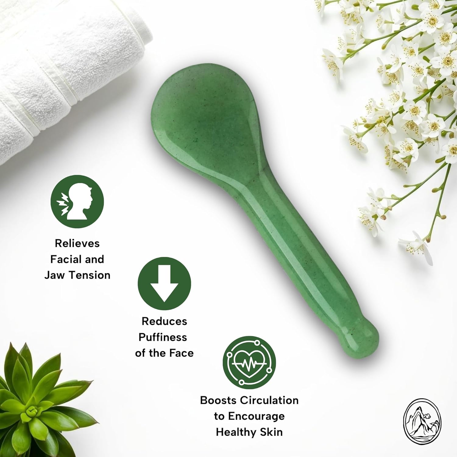Mount Lai - The Gua Sha Facial Lifting Tool (Jade Gua Sha Spoon) - Image 7