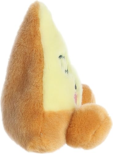 Miniatura 3 de Aurora® Adorable Palm Pals™ Peppa Pizza Slice™ Animal de peluche, diversión de bolsillo, juego sobre la marcha, marrón, 5 pulgadas